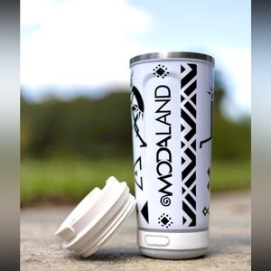 Glow-in-the-Dark Bluetooth Speaker Tumbler | 16oz Hot/Cold